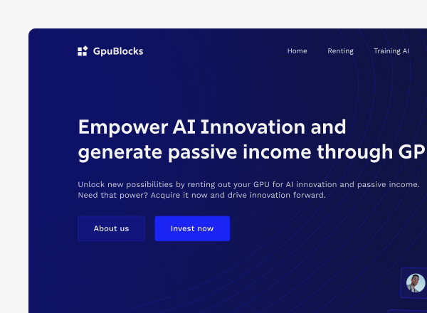 GPU Blocks: Decentralized GPU Rental